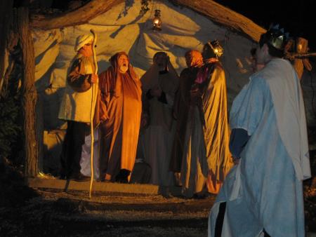 Predstava Božična noč pri Ivanovem izviru 3